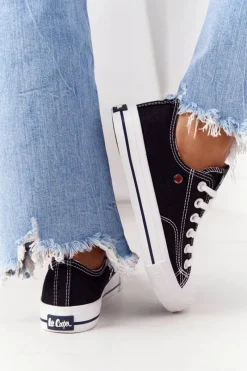 Discount Damskie Trampki LCW-21-31-0097L Czarne Damskie Trampki Damskie Niskie