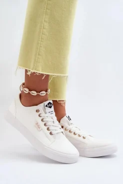 New Lee Cooper Damskie Trampki LCW-24-31-2201 Białe