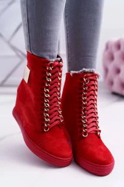 Trampki Damskie Wysokie><noscript><img width=