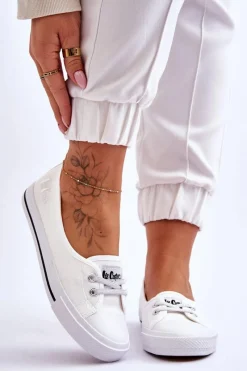 Hot Damskie Trampki Tenisówki LCW-23-31-1791L Białe Damskie Trampki Damskie Niskie