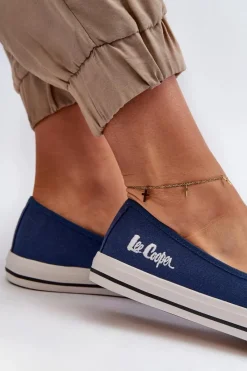 Discount Damskie Trampki Tenisówki LCW-23-31-1789L Granatowe Damskie Trampki Damskie Niskie