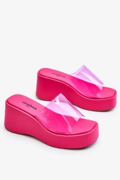 Klapki Na Koturnie|Klapki Damskie Klasyczne><noscript><img width=