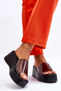 Klapki Na Koturnie|Klapki Damskie Klasyczne><noscript><img width=