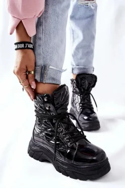 Clearance Buty damskie Vinceza Damskie Trapery Czarne Ismobe