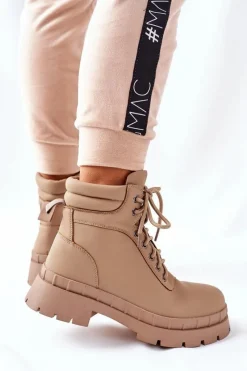 Damskie Trapery|Botki Sznurowane><noscript><img width=