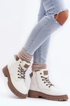 Damskie Trapery|Botki Sznurowane><noscript><img width=