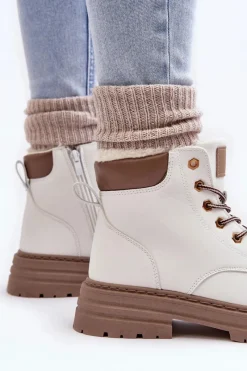 Damskie Trapery|Botki Sznurowane><noscript><img width=