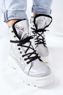 Damskie Trapery|Botki Sznurowane><noscript><img width=