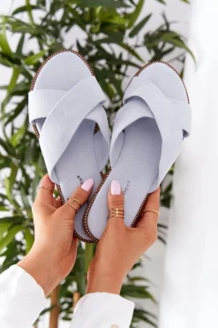 Klapki Damskie Klasyczne><noscript><img width=