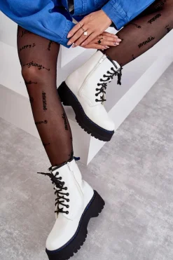 Botki Sznurowane|Botki Płaskie><noscript><img width=