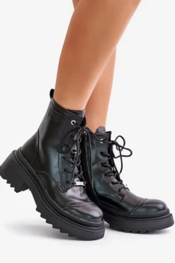 Botki Ocieplane|Czarne Botki><noscript><img width=