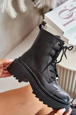 Botki Ocieplane|Czarne Botki><noscript><img width=