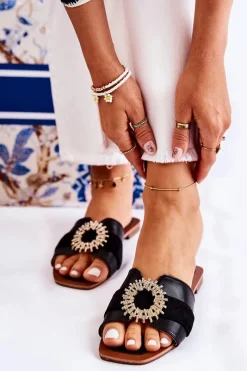 Klapki Damskie Klasyczne><noscript><img width=