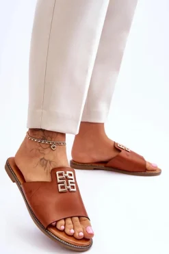 Discount Damskie Wygodne Modne Klapki Z Ozdobą Camel Ayanna Damskie Klapki Damskie Klasyczne