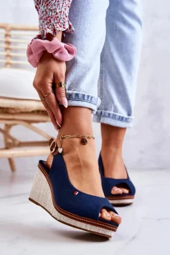 Sandały Na Koturnie><noscript><img width=