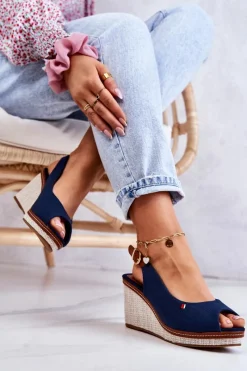 Sandały Na Koturnie><noscript><img width=