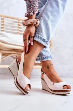 Sandały Na Koturnie><noscript><img width=