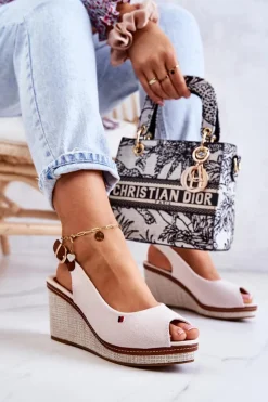 Sandały Na Koturnie><noscript><img width=