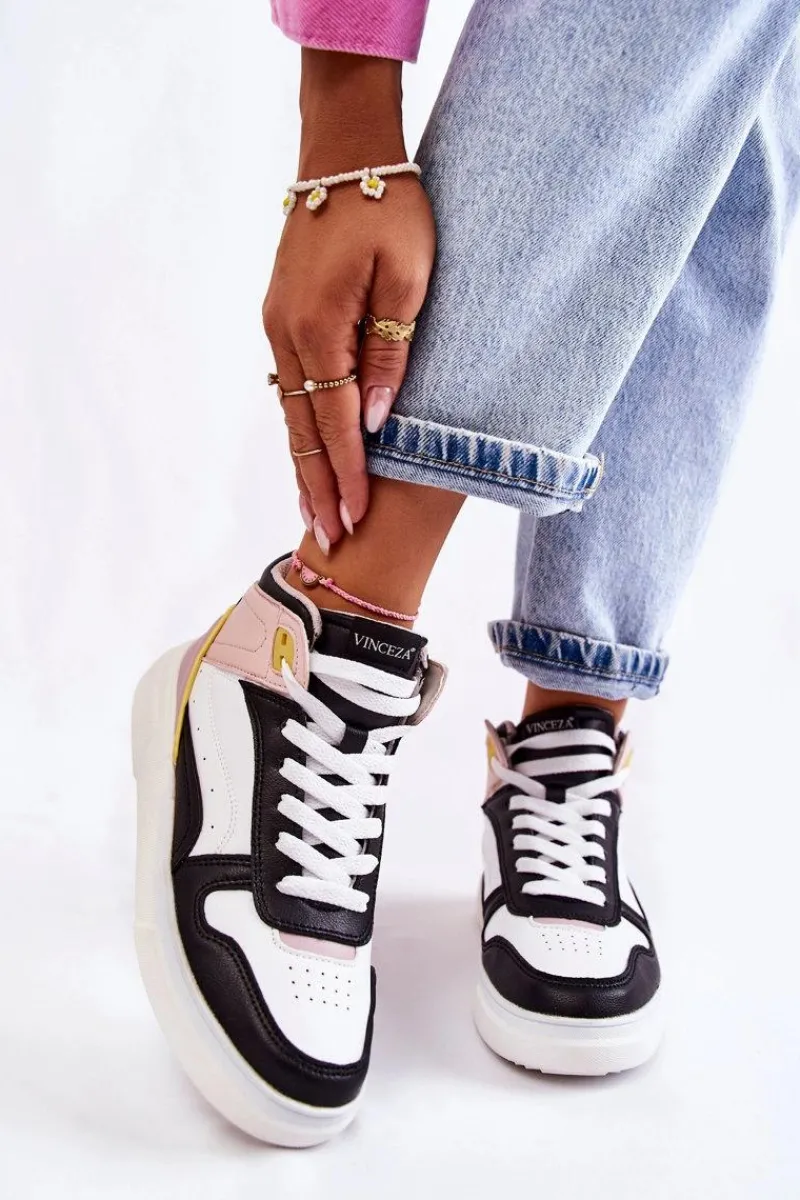 Outlet Buty damskie Vinceza Damskie Wysokie Buty Sportowe Multikolor Silje