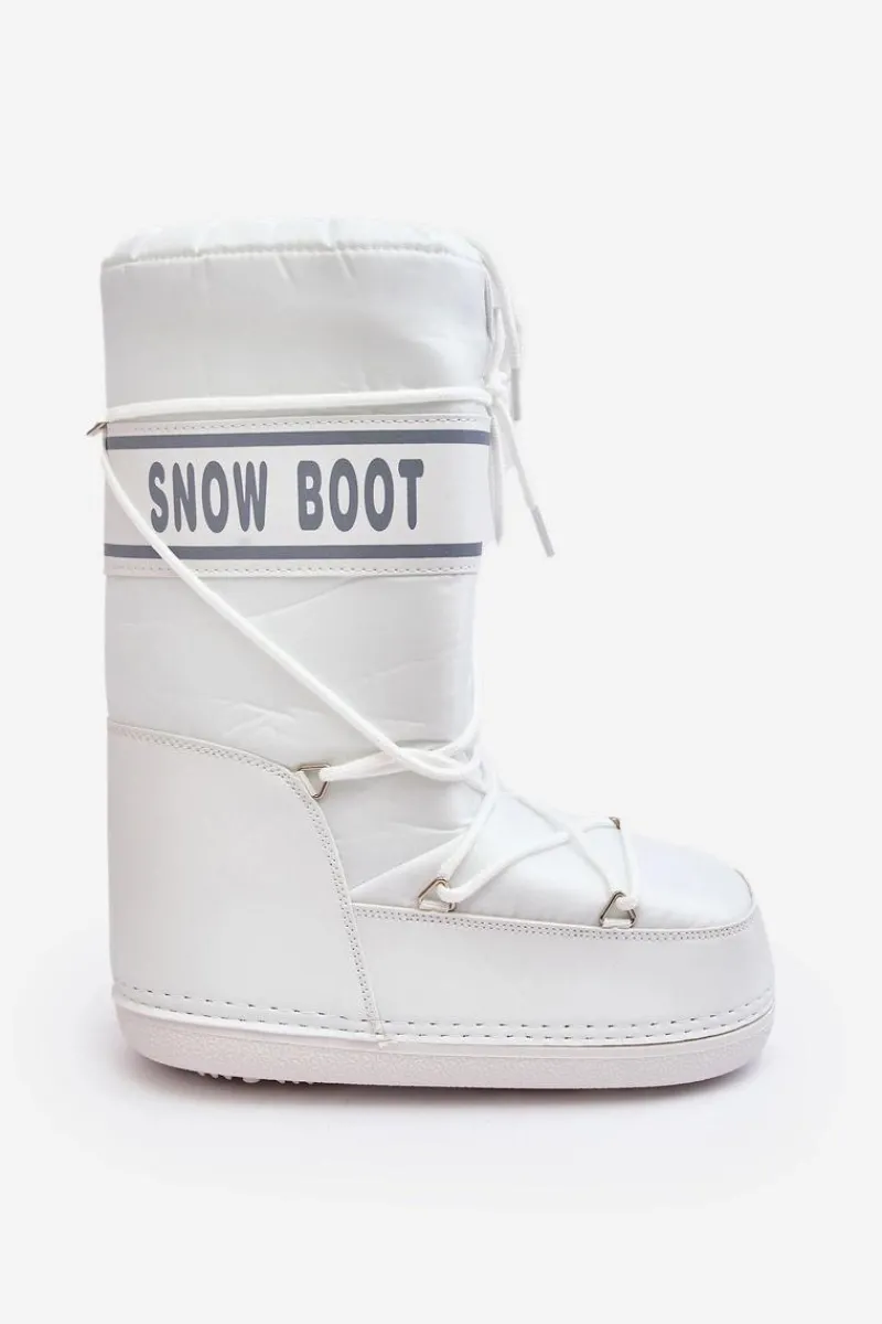 Śniegowce Damskie>Boto Damskie Wysokie Śniegowce Białe Venila