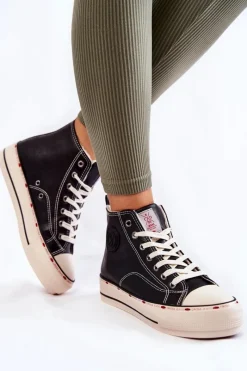 Trampki Damskie Cross Jeans|Trampki Ocieplane><noscript><img width=