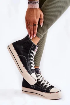 Trampki Damskie Cross Jeans|Trampki Ocieplane><noscript><img width=