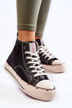 Trampki Damskie Cross Jeans|Trampki Ocieplane><noscript><img width=