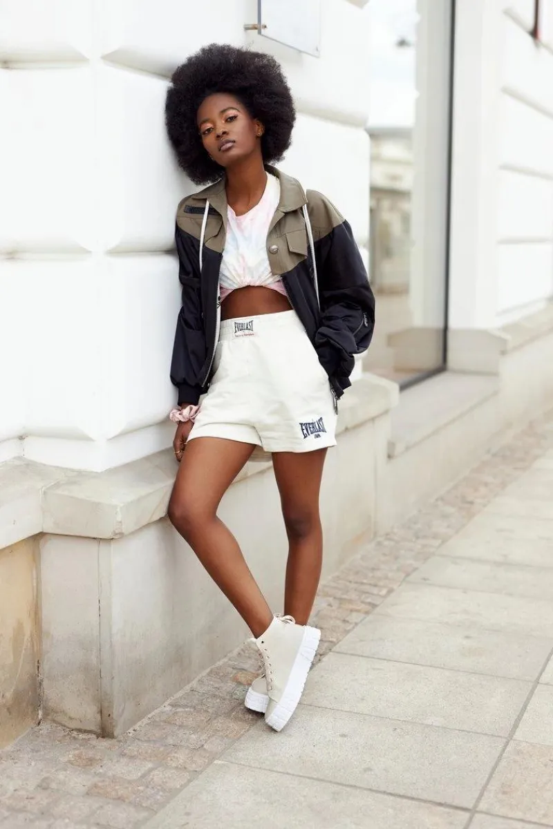 Best Damskie Wysokie Tenisówki Na Platformie Beżowe Manhattan Damskie Trampki Damskie Wysokie