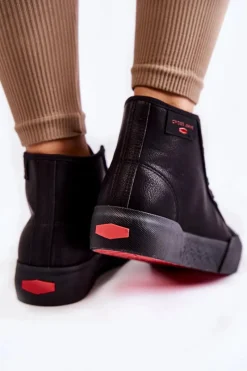 Trampki Damskie Cross Jeans|Trampki Ocieplane><noscript><img width=