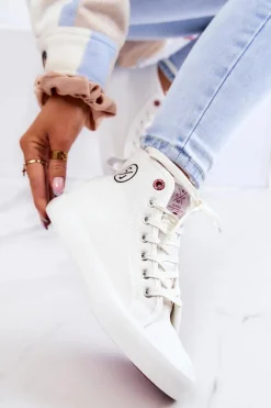 Trampki Damskie Cross Jeans|Trampki Damskie Wysokie><noscript><img width=