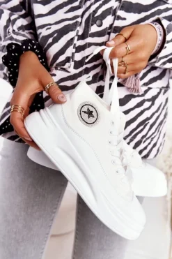 Trampki Damskie Wysokie><noscript><img width=