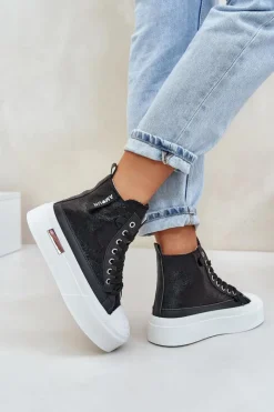 Trampki Damskie Wysokie><noscript><img width=