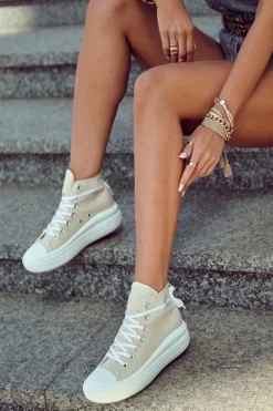 Trampki Damskie Wysokie><noscript><img width=