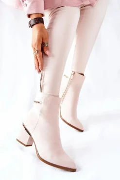 Botki Na Słupku|Czarne Botki><noscript><img width=