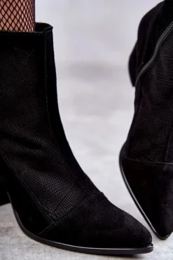 Botki Na Słupku|Czarne Botki><noscript><img width=