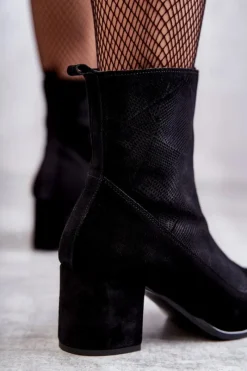 Botki Na Słupku|Czarne Botki><noscript><img width=