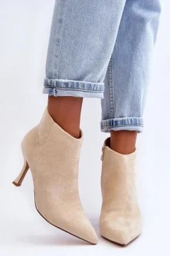 Botki Wiosenne|Brązowe I Beżowe Botki><noscript><img width=