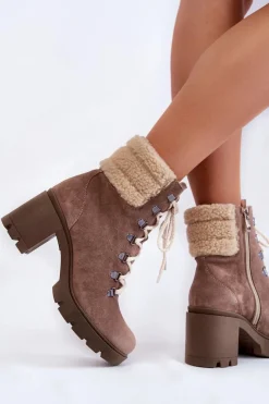 Damskie Trapery|Botki Skórzane><noscript><img width=