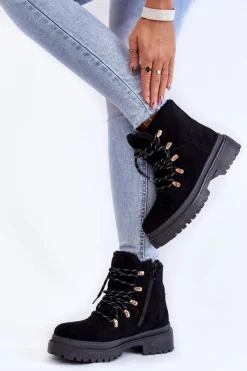 Damskie Trapery|Botki Sznurowane><noscript><img width=