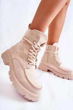 Botki Sznurowane|Botki Zimowe Damskie><noscript><img width=