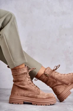 Botki Sznurowane|Czarne Botki><noscript><img width=