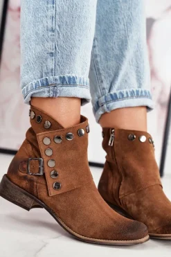 Botki Wiosenne|Brązowe I Beżowe Botki><noscript><img width=