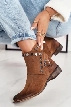 Botki Wiosenne|Brązowe I Beżowe Botki><noscript><img width=