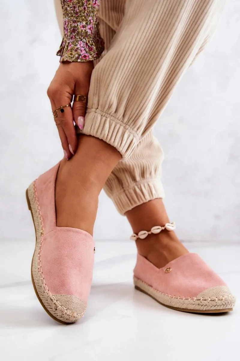 Best Damskie Zamszowe Espadryle Różowe Joaquin Damskie Czarne Espadryle