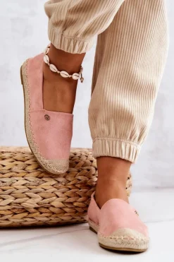 Best Damskie Zamszowe Espadryle Różowe Joaquin Damskie Czarne Espadryle