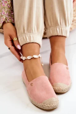 Best Damskie Zamszowe Espadryle Różowe Joaquin Damskie Czarne Espadryle