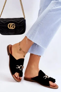 Klapki Damskie Klasyczne><noscript><img width=