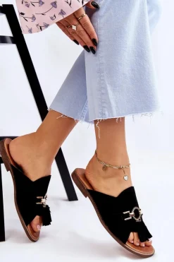 Klapki Damskie Klasyczne><noscript><img width=