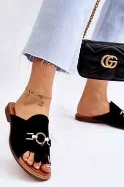 Klapki Damskie Klasyczne><noscript><img width=