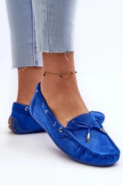 Loafersy Damskie|Mokasyny Damskie Zamszowe><noscript><img width=